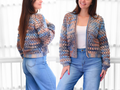 ELOISE Crochet Cardigan Pattern — PDF Instant Download